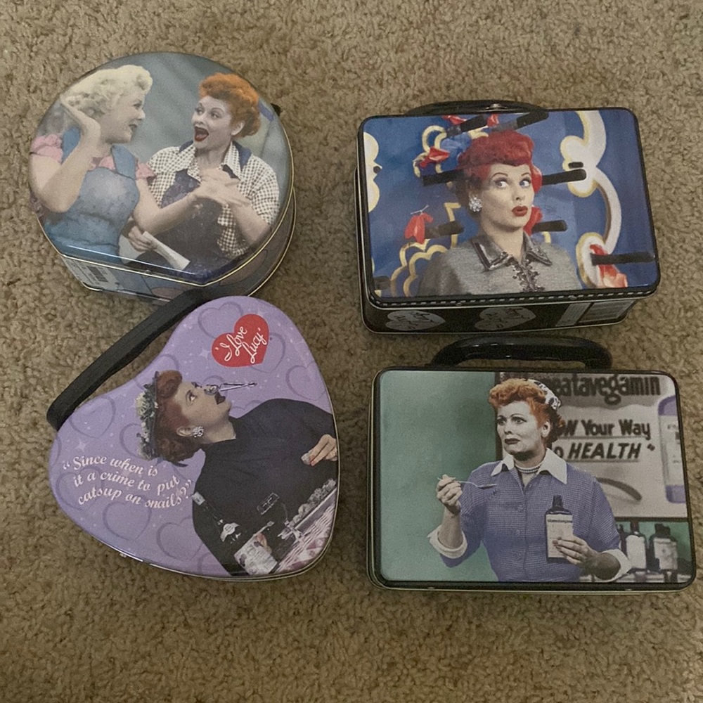 I Love Lucy tins